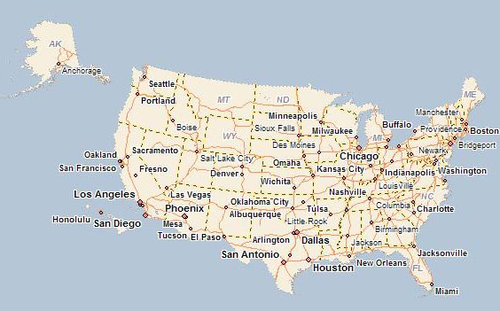 Interstate Mileage Chart